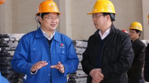 2011年3月16日，洛阳市委副秘书长莅临永宁金铅视察指导工作